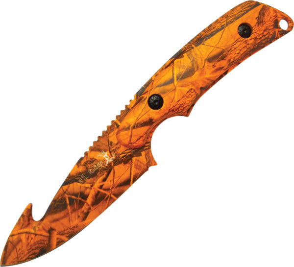 Elk Ridge Guthook ,Elk Ridge Guthook Hunter,Elk Ridge Guthook Hunter Orange Camo (3.5")