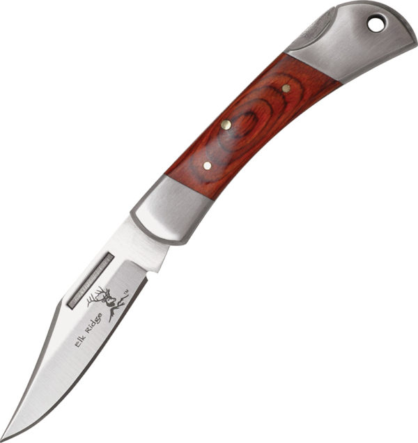 Elk Ridge Lockback ,Elk Ridge Lockback Knife Brown (2.25")