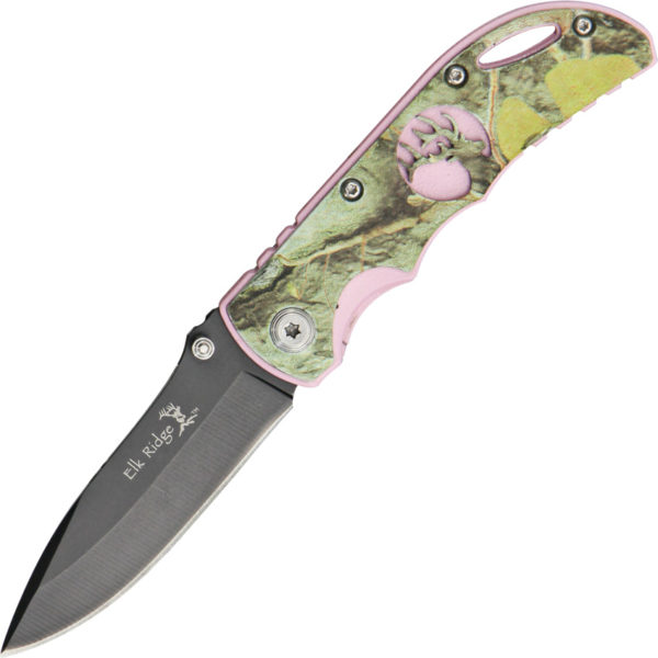 Elk Ridge Linerlock,Elk Ridge Linerlock Knife ,Elk Ridge Linerlock Knife Green Camo (2.75")