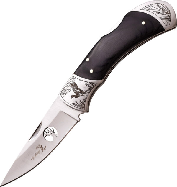 Elk Ridge Lockback ,Elk Ridge Lockback Duck Knife Black (3.5")