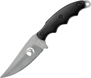 Elk Ridge Fixed Blade Knife Black (4″)