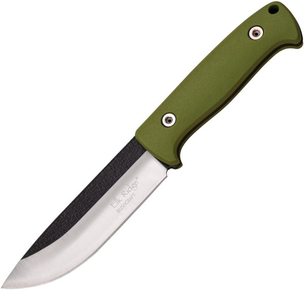 Elk Ridge Fixed Blade Knife Green Nylon (5.25") Elk Ridge Fixed Blade Knife Green Nylon (5.25")