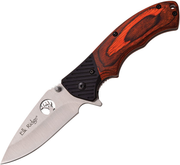Elk Ridge Linerlock,Elk Ridge Linerlock Knife ,Elk Ridge Linerlock Knife Brown (3.25")
