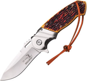 Elk Ridge A/O Imitation Bone Knife (3.5″)