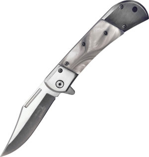 Elk Ridge A/O Knife Imitation pearl (3.75″)