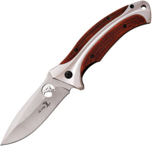 Elk Ridge A/O Knife Brown Pakkawood (3.75″)