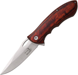 Elk Ridge Linerlock A/O Knife Brown (3.5″)