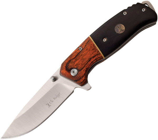 Elk Ridge Linerlock,Elk Ridge Linerlock A/O ,Elk Ridge Linerlock A/O Knife Black (3.5")