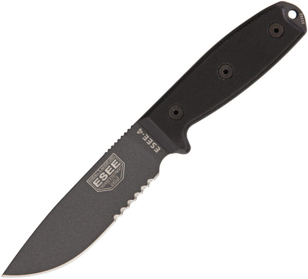 ESEE Model 4 Serrated Tactical (4.5")