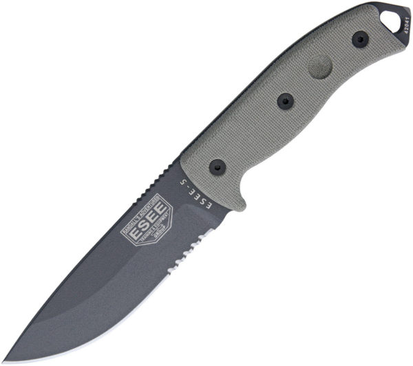 ESEE Model 5 Serrated Tactical (5.25") ESEE Model 5 Serrated Tactical (5.25")