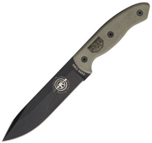Esee CM6 Knife Black Micarta (5.88″, Black)