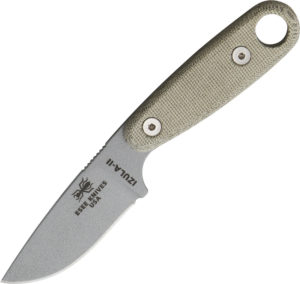 ESEE Izula II Green Micarta (2.63″ Gray)