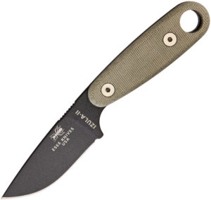 ESEE Izula II OD Green Micarta with Kit (2.63″ Black)