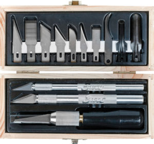 Excel Blades Professional Woodcarving Set