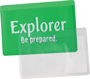 Explorer Credit Card Magnifier Lens