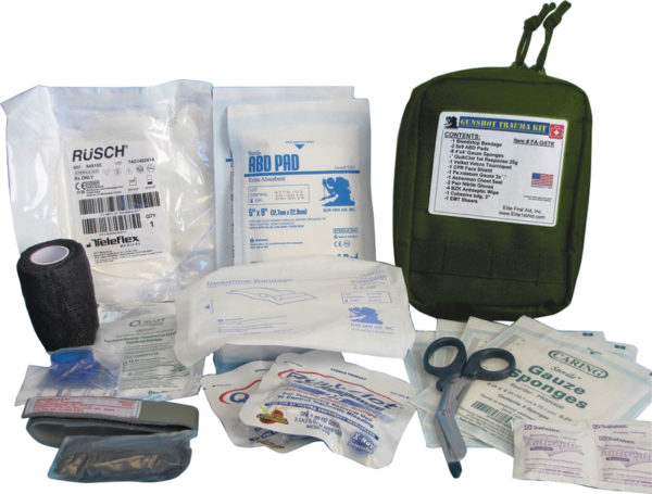 Elite First Aid Gunshot Trauma Kit OD
