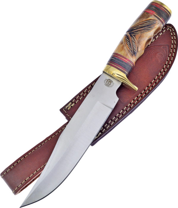 Frost Cutlery Two Feathers Bowie (7.25")