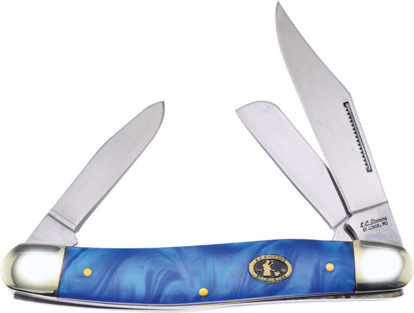 Frost Cutlery Stockman Blue Resin