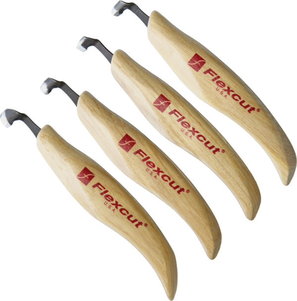 Flexcut Right-Handed Four Piece Scorp Flexcut Right-Handed Four Piece Scorp