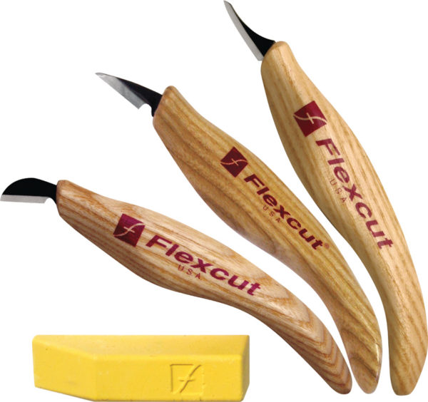 Flexcut Slim Handle Detail Knife Set Flexcut Slim Handle Detail Knife Set