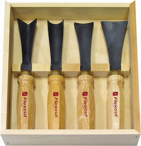 Flexcut Four Piece Mallet Sculptor Set Flexcut Four Piece Mallet Sculptor Set