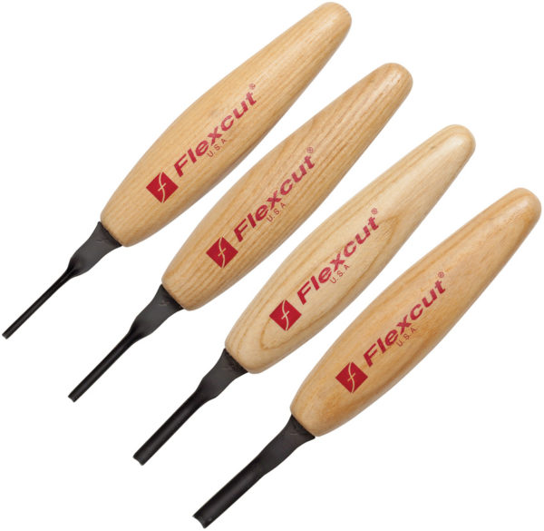 Flexcut Shallow U-Gouge Micro Tool Set (1.75") Flexcut Shallow U-Gouge Micro Tool Set (1.75")