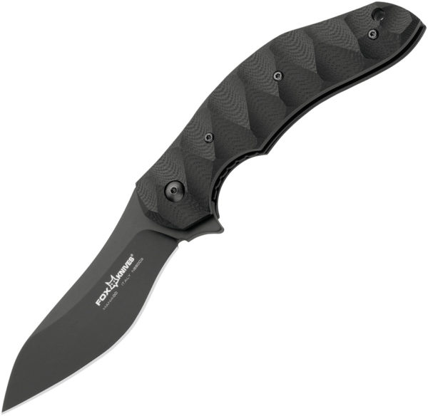 Fox 302 Anso Linerlock Knife Gray Ti (3.5") Fox 302 Anso Linerlock Knife Gray Ti (3.5")