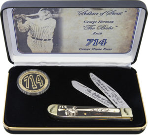Frost Cutlery Babe Ruth Coin Trapper Set