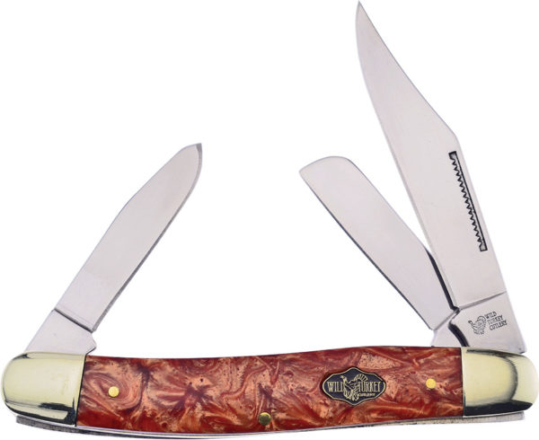 Frost Cutlery Stockman Whiskey Resin