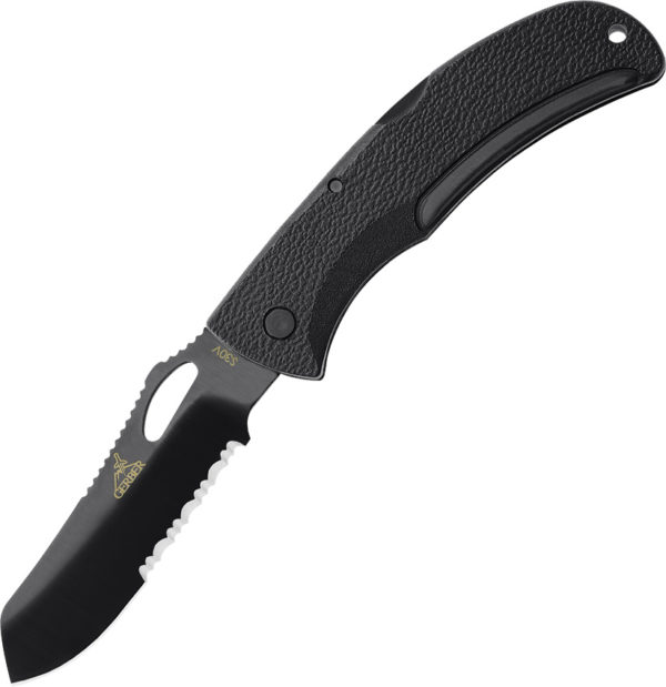 Gerber EZ Out DPSF Lockback Black Gerber EZ Out DPSF Lockback Black