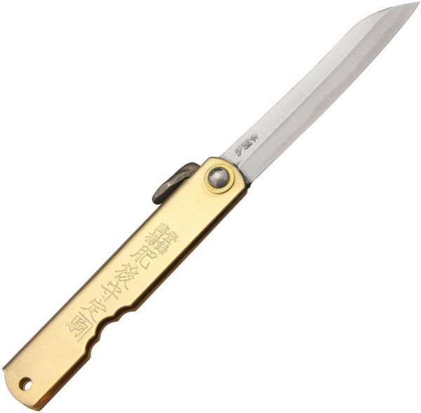 Higonokami Folder Brass