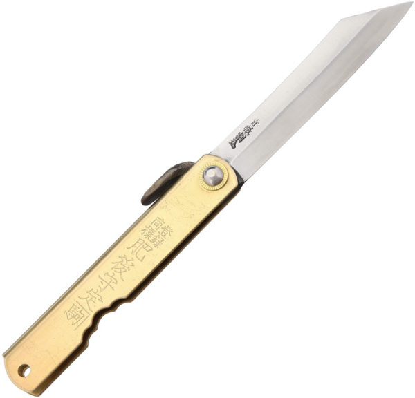 Higonokami Folder Brass