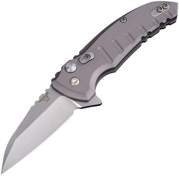 Hogue X1,Hogue X1 Microflip,Hogue X1 Microflip Wharnclife,X1 Microflip Wharnclife Flipper Knife,Hogue X1 Microflip Knife Matte Gray