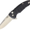 Hogue X1, Hogue X1 Micro Button Lock, Hogue X1 Micro Button Lock 2.75" CPM-154 Plain Blade, Hogue X1 Micro Button Lock 2.75" CPM-154 Plain Blade Matte Black,Hogue X1 Micro Button Lock 2.75" CPM-154 Plain Blade Matte Black Aluminum Handle