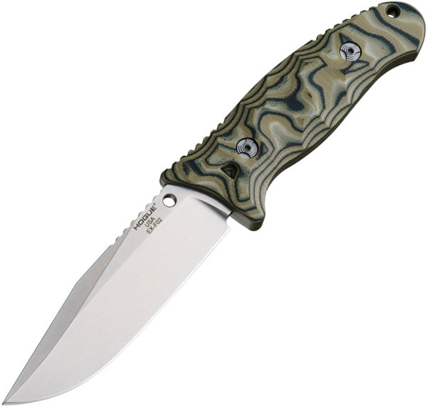 Hogue EX-F02, Hogue EX-F02 Plain Blade, Hogue EX-F02 Plain Blade, G-Mascus, Hogue EX-F02 Plain Blade, G-Mascus® Green, Hogue EX-F02 Plain Blade, G-Mascus® Green G-10 Handle
