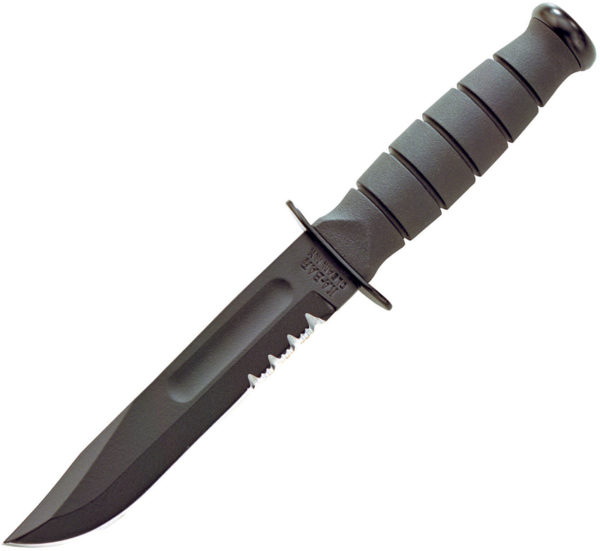 Ka-Bar Short Knife Serrated ,Ka-Bar Short Knife Serrated Kydex (5.25")