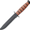 Ka-Bar Short , Ka-Bar Short USA Knife ,Ka-Bar Short USA Knife Leather Sheath (5.25")