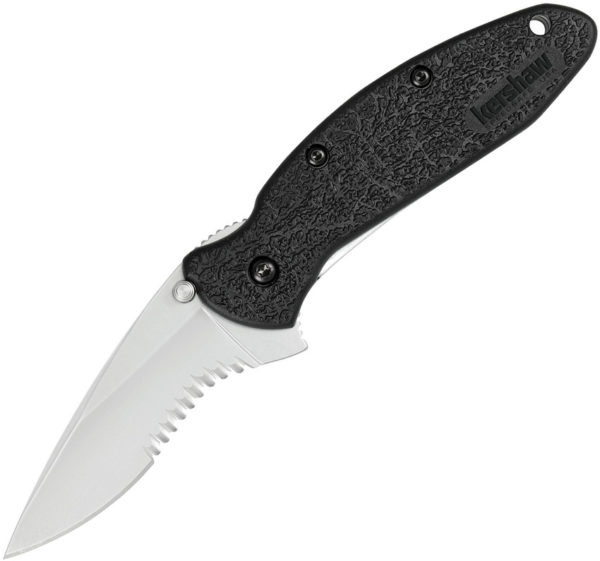 Kershaw Scallion Linerlock A/O Black (2.5")
