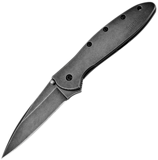 Kershaw Leek Framelock A/O Blackwash (3")