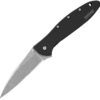 Kershaw Leek Linerlock A/O Black SW (3") Kershaw Leek Linerlock A/O Black SW (3")