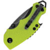 Kershaw Shuffle Lime Green BlackWash (2.38")