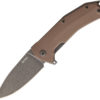 LionSTEEL KUR Linerlock Br Stonewash (3.375")