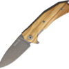 LionSTEEL KUR Linerlock Olive Wood (3.5")