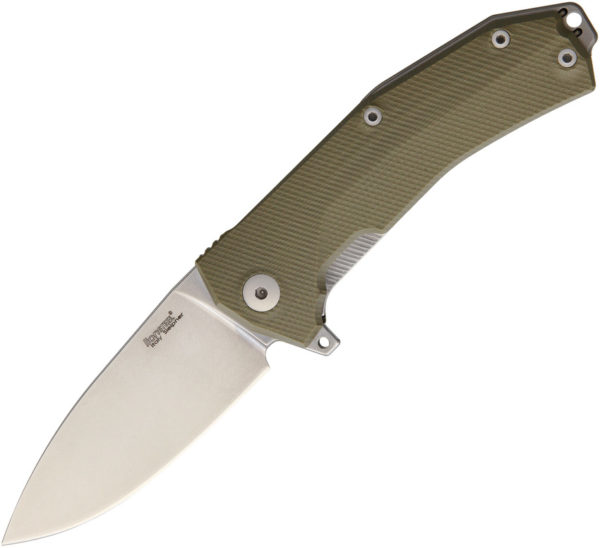 LionSTEEL KUR Linerlock Green (3.375")
