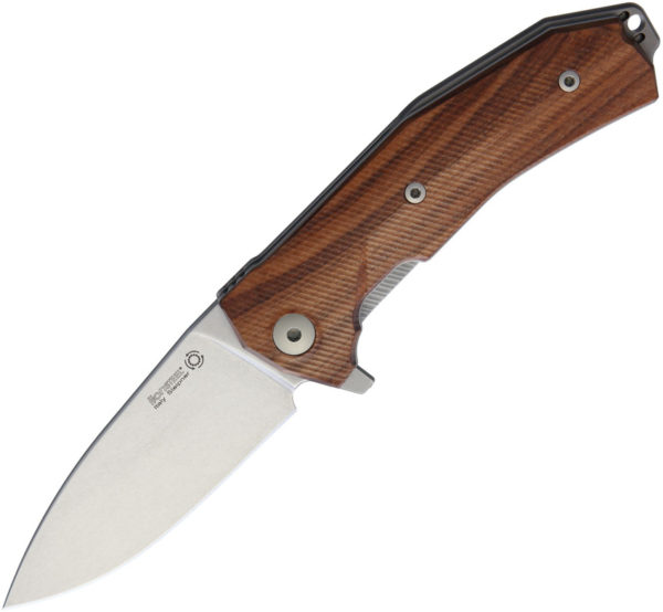 LionSTEEL KUR Linerlock Santos Wood (3.5")
