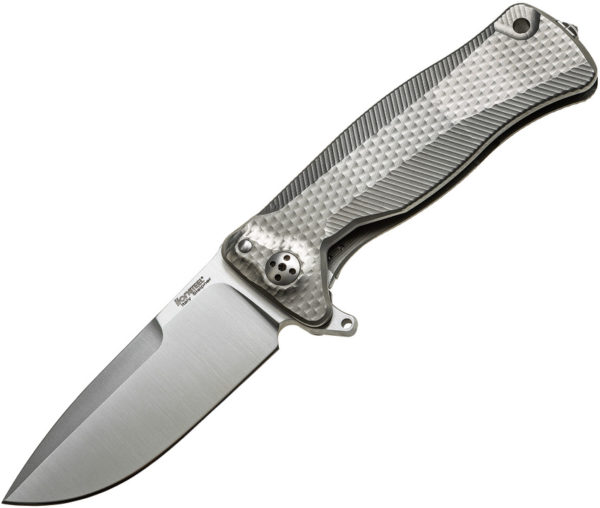 LionSTEEL SR11 Framelock Titanium Gray (3.75")