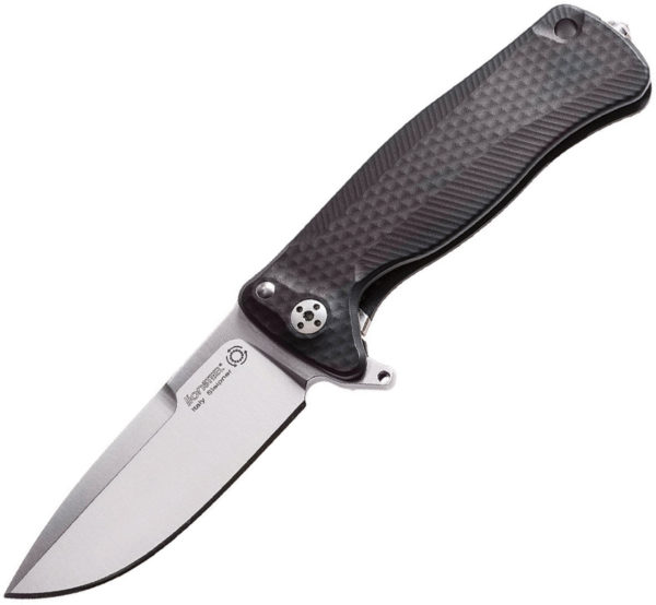 LionSTEEL SR22 Framelock Black Satin (3")