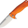 LionSTEEL SR22 Framelock Orange Satin (3")