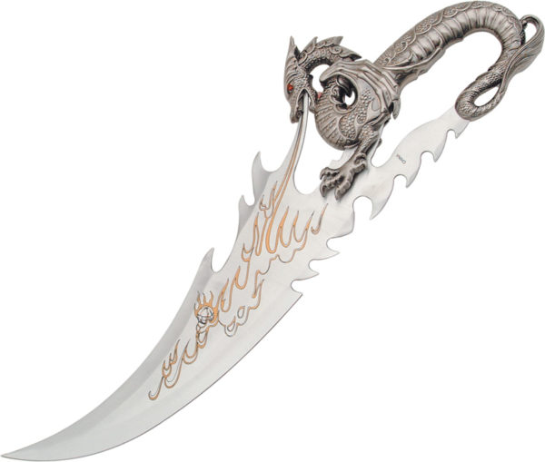 Miscellaneous Fire Dragon Fantasy Knife (11.38")