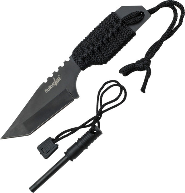 Miscellaneous Survivor Fixed Blade Black